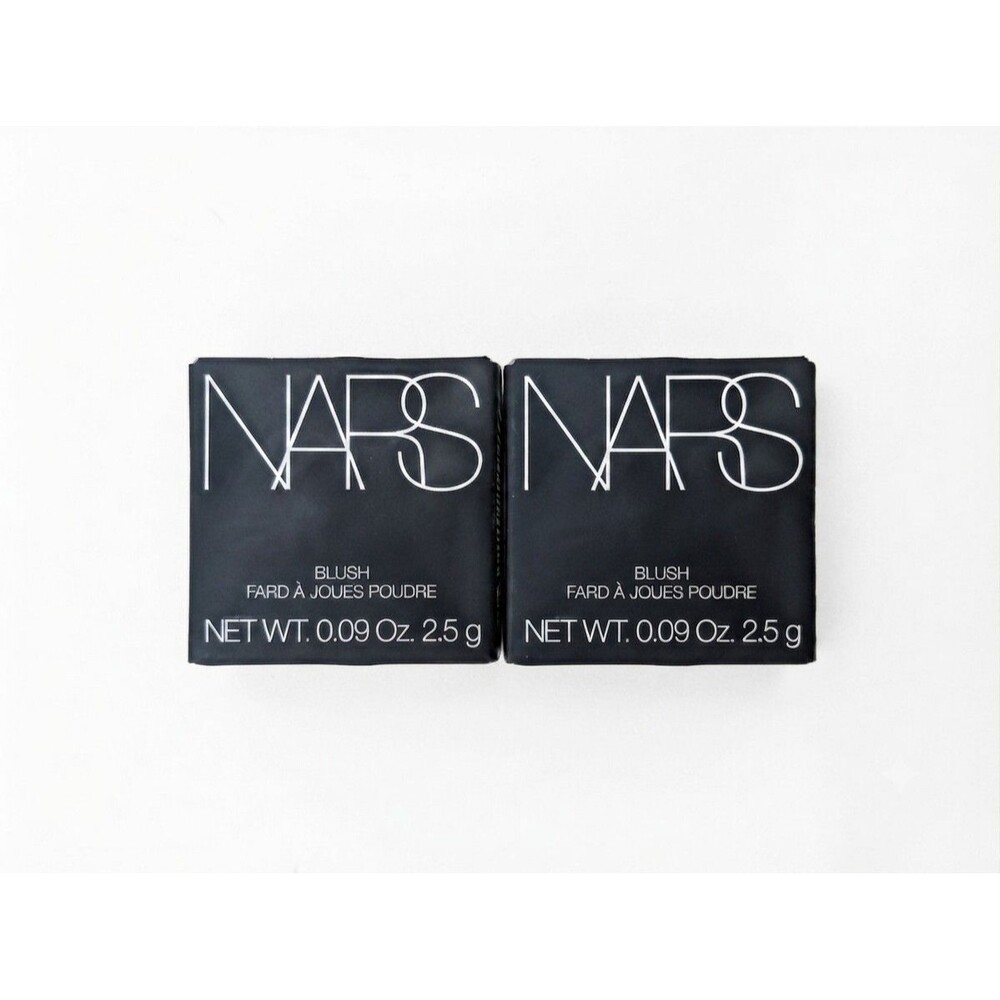NARS Mini Talc-Free Powder Blush Orgasm Rush Duo Set of 2 (0.09 Oz Each) New